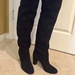 Nine West Over the Knee Suede Boots